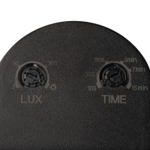senzor pohybu ALER N-B, max 1200W,120st.,12m čierny IP65